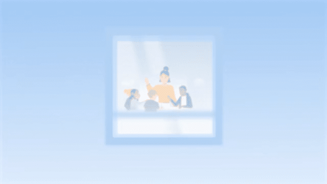 Teacher in classroom